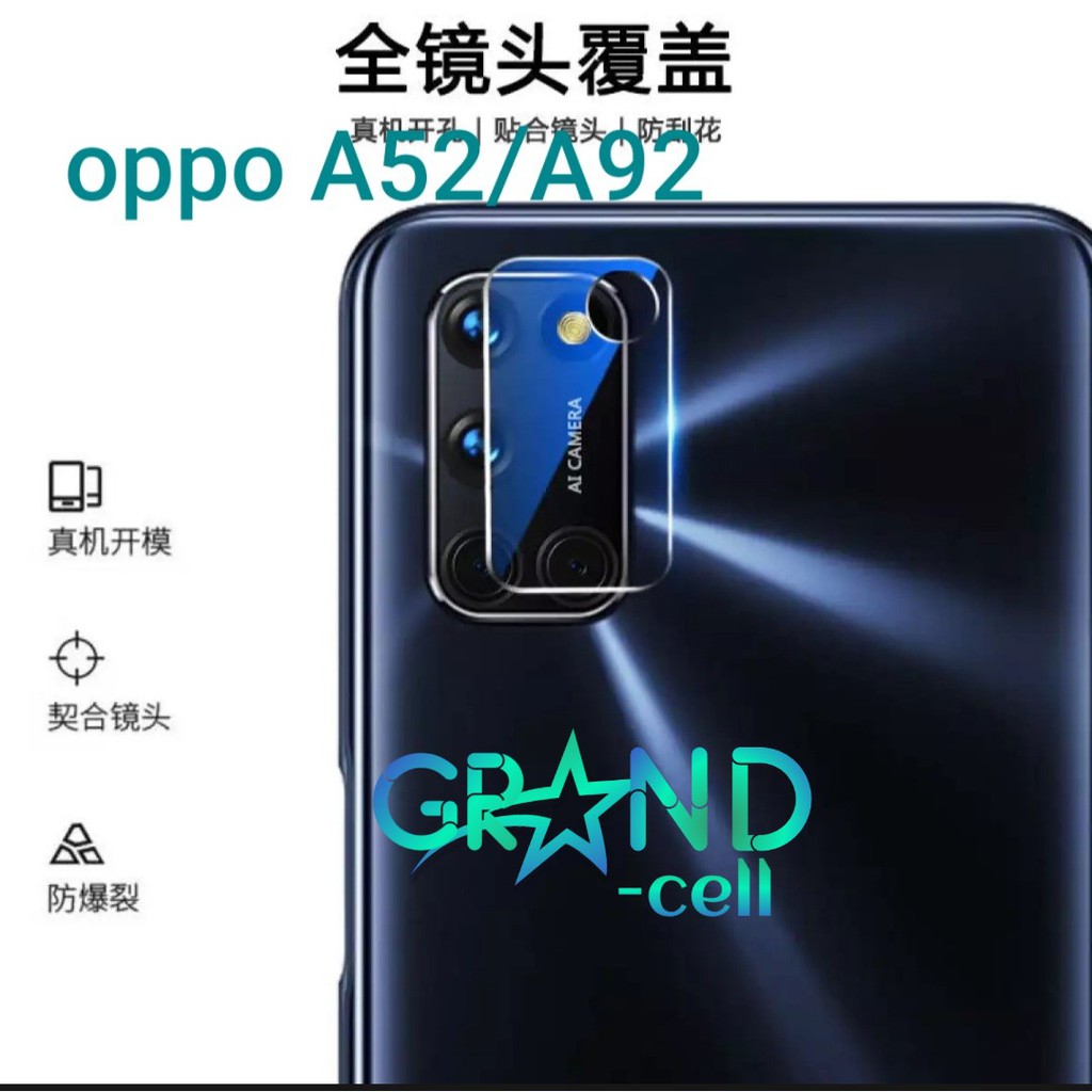 LENS CAMERA OPPO A92/A52 2020 TEMPERED GLASS PELINDUNG