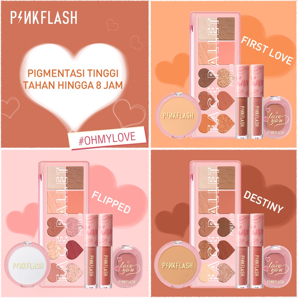 PINKFLASH OhMyLove Makeup Set True Love Special Edition Makeup Beauty Set Makeup sets 3 Colors