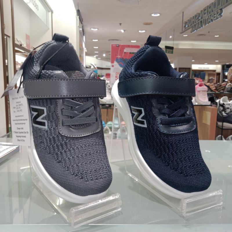 SNEAKERS ANAK LAKI-LAKI BEST SELLER NEVADA /ABU/ HITAM (26-30)
