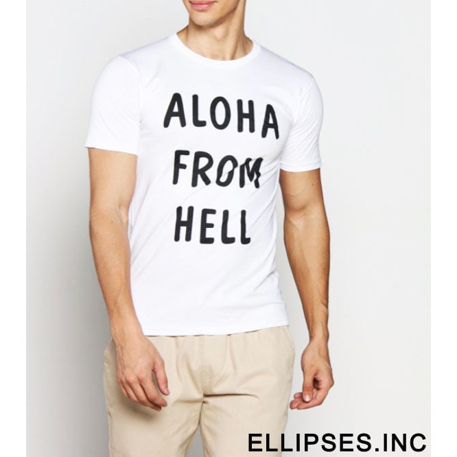 Tumblr Tee / T-Shirt / Kaos Pria Lengan Pendek Aloha From Hell