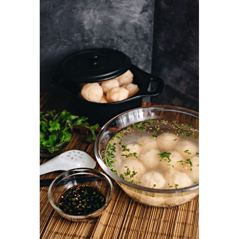

SHRIMP BALL SOUP/KUAH ( BAKSO UDANG ) SNACK , MAKANAN , BAKSO, BASO