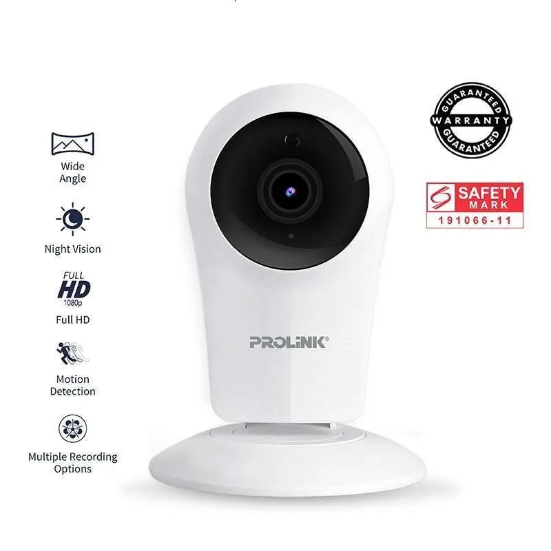 CCTV Home Pintar PROLiNK PIC3005WN Full HD 1080P Smart Wi-Fi IP Camera