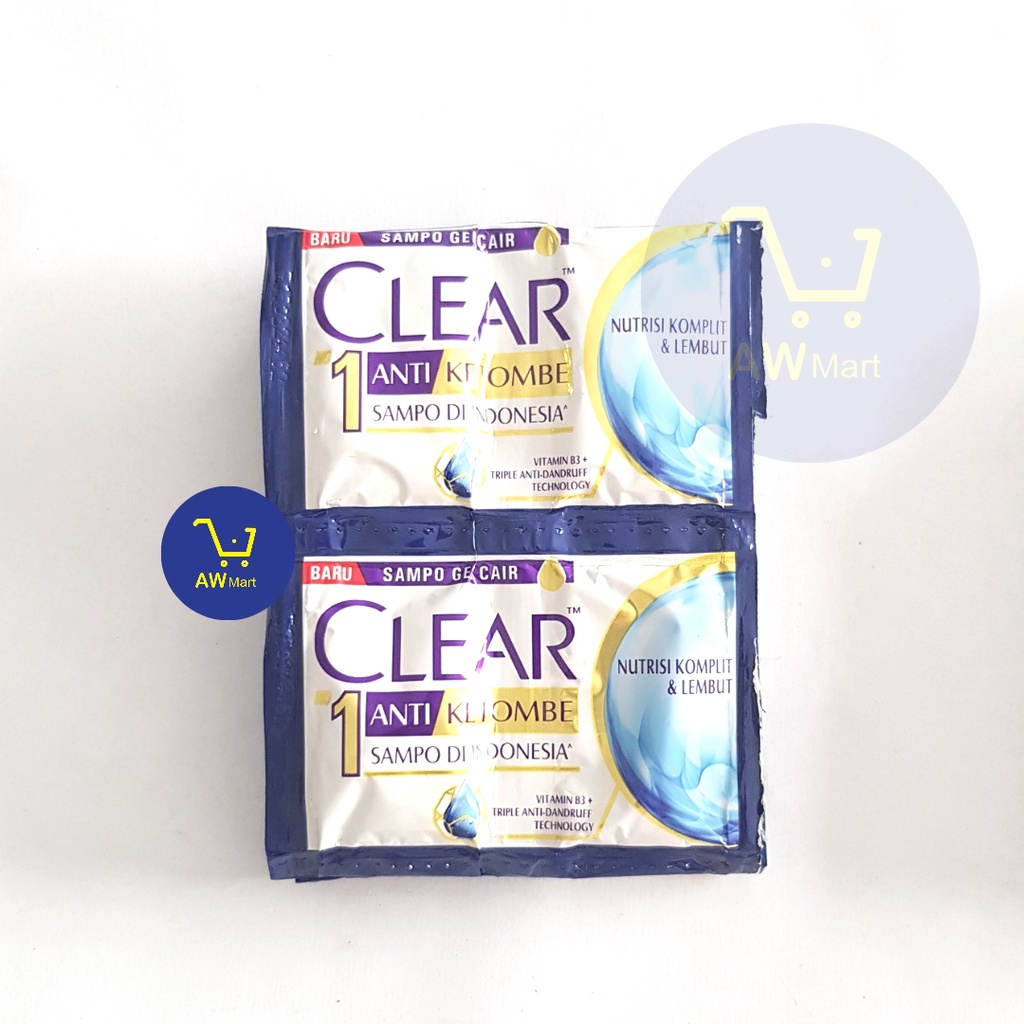 SHAMPO CLEAR  RENCENGAN [12 SACHET X 9ML] ALL VARIANT