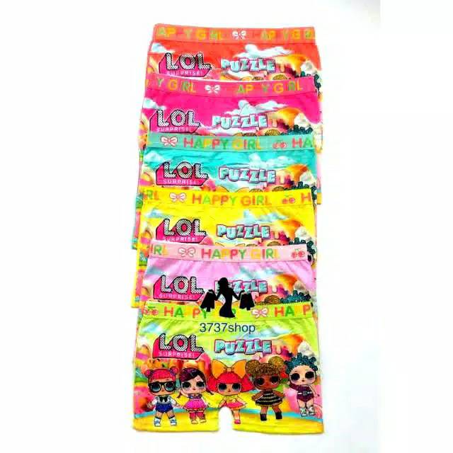 FREYA KIDS  Boxer anak Perempuan Celana dalam anak Perempuan LOL