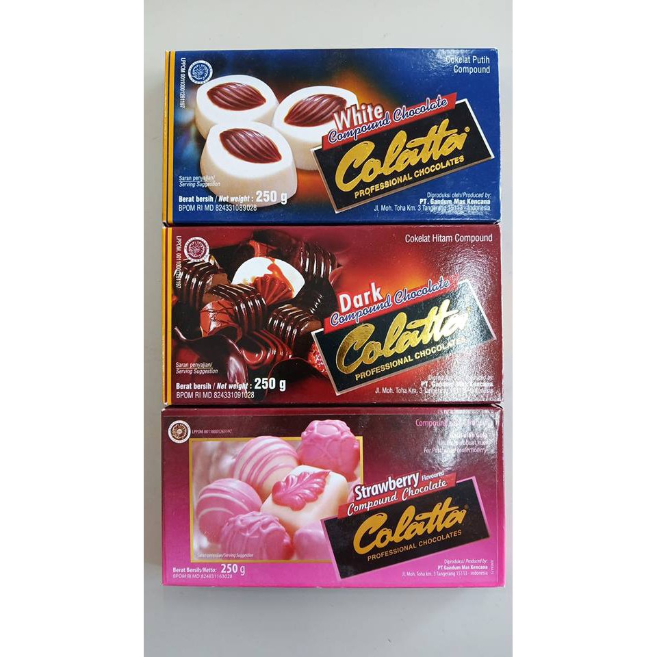 

Colatta 250 Gram Cokelat