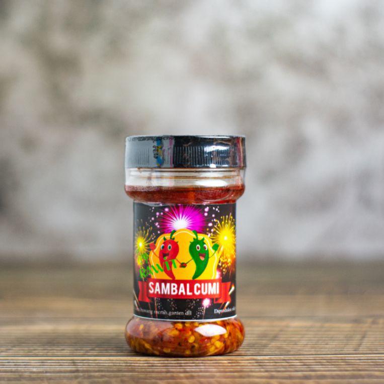 

BEST PRICE Q8933 Sambal Baby Cumi Pedas tjap rawit ㊋