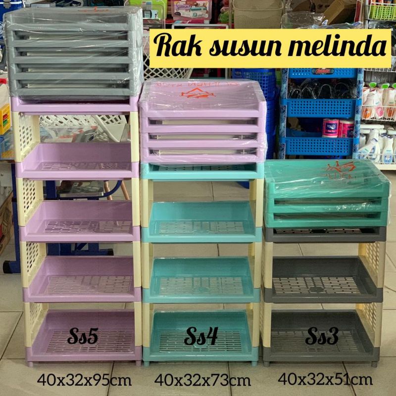 rak susun melinda / rak serbaguna susun 3/ rak serbaguna susun 4 / rak serbaguna susun 5