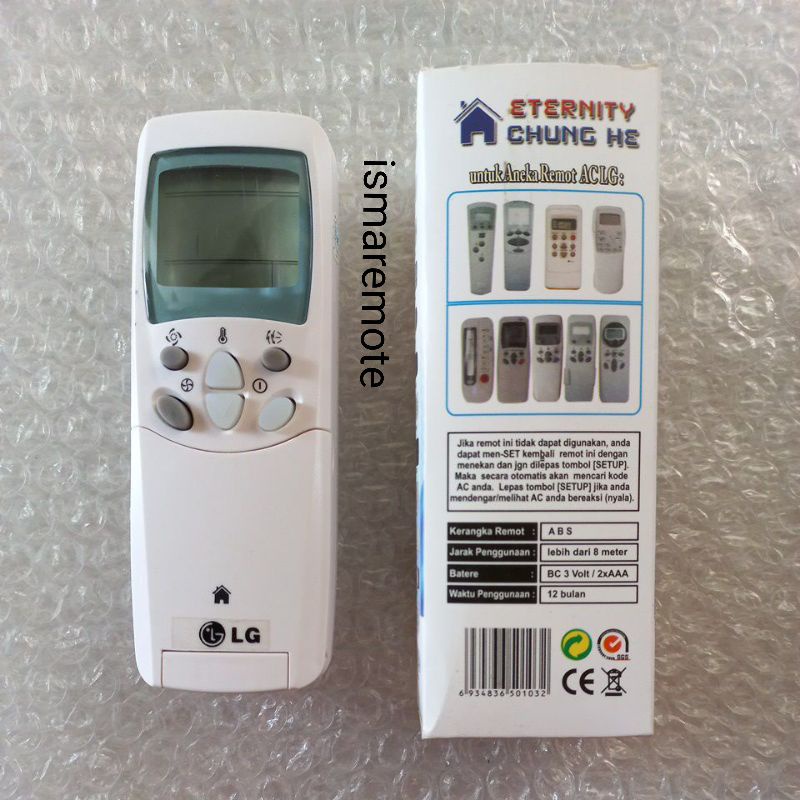 REMOTE REMOT AC LG MULTI KHUSUS MEREK LG