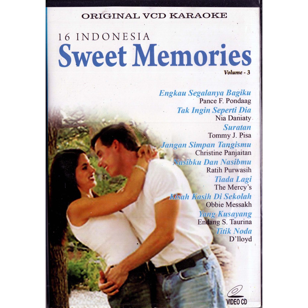 VCD KARAOKE 16 INDONESIA SWEET MEMORIES VOL.3