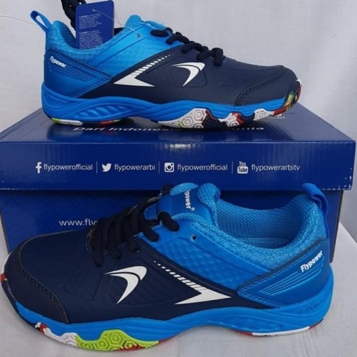 Modern.. Sepatu Flypower Losari 4 New Model Original / Sepatu Badminton Flypower Baru Murah Bagus