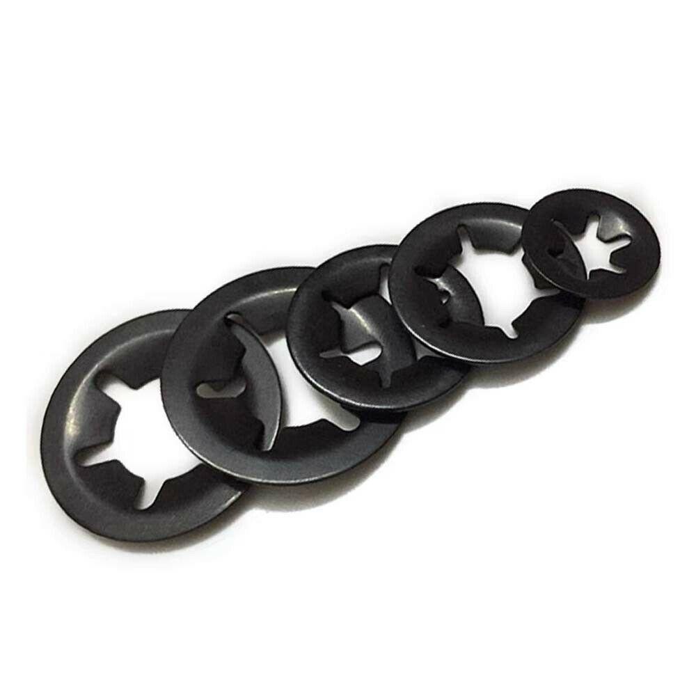 Lanfy Gasket Bintang Aksesoris Interior Push On Pengikat Klip Pengunci Mesin Cuci M3 M4 M5 M6 M8 M10 M12 Star Nut Fastener