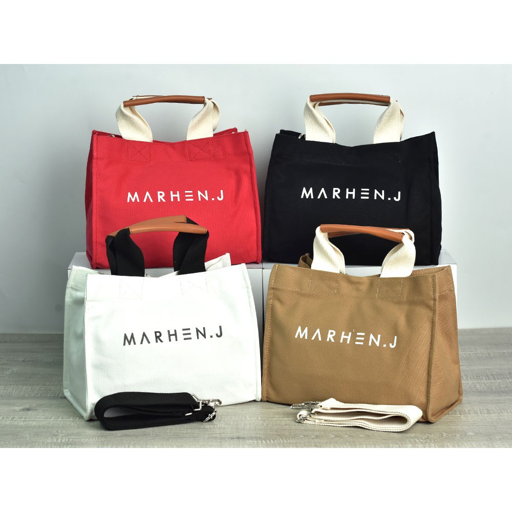 Supplier Tas Branded Tas Marhen J Rico Tote Canvas Medium Semi Premium AP888
