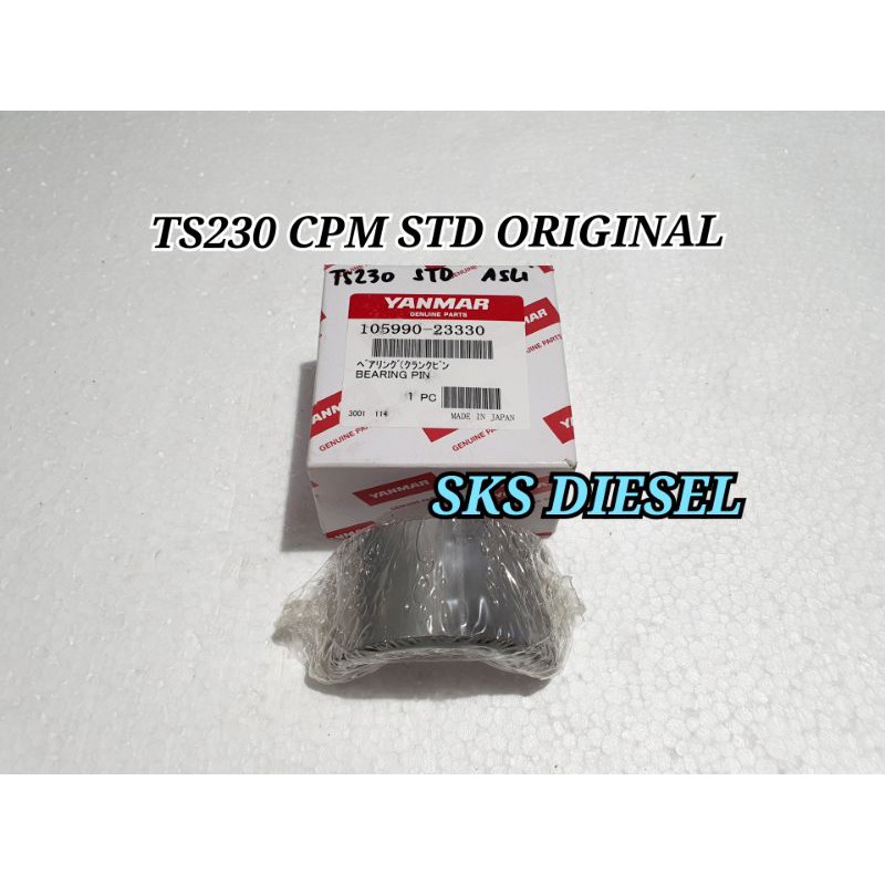 TS230 Conrod Bearing Cpm Metal Jalan Raun Mesin Diesel Yanmar TS-230 TS 230 UK.STD ORIGINAL