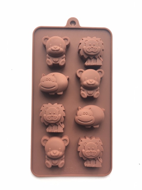 Cetakan Silikon Animal/ Cetakan Silikon Binatang/ Cetakan Coklat/ Cetakan Sabun/ Silicone Mould