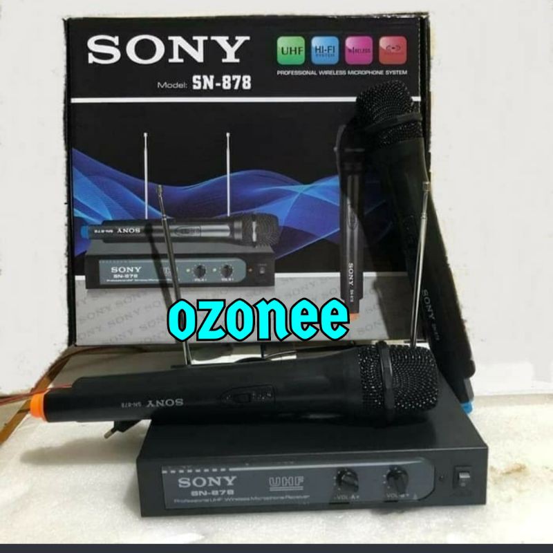 MIC WIRELESS SONY SN 878 2 HANDHELD