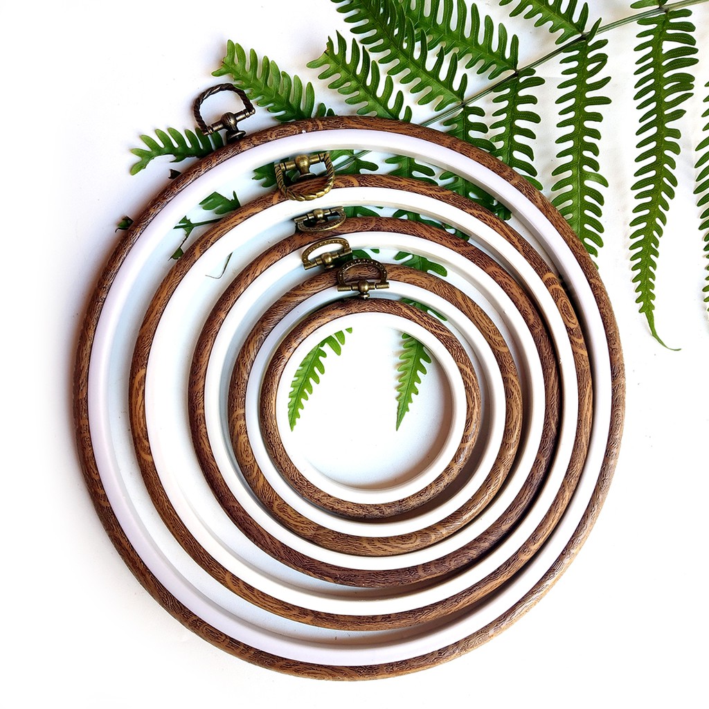 Flexi Embroidery Hoop / Midangan Plastik / Pembidangan Lentur / Ram Plastik