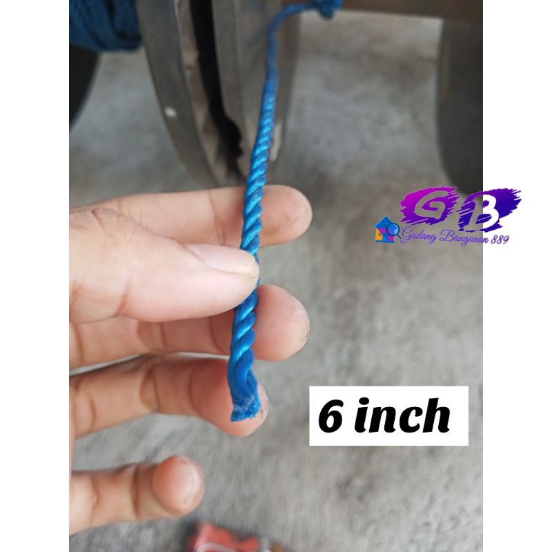 

TAMBANG TALI 6MM / TAMBANG TALI (METERAN)