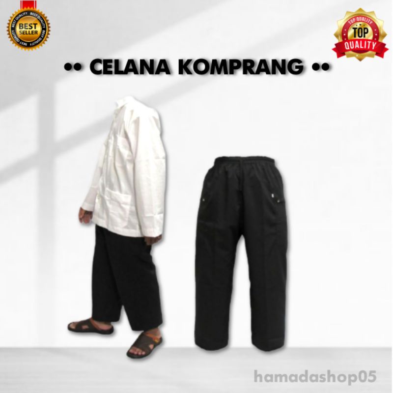 Celana komprang pria dewasa/ Komprang