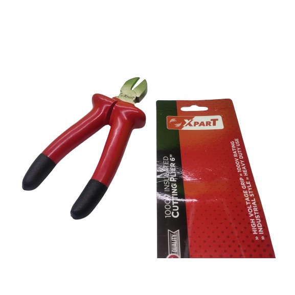 OLS Tang Potong Kabel 6&quot; Listrik 1000 Volt Kawat / Diagonal Cutting Plier