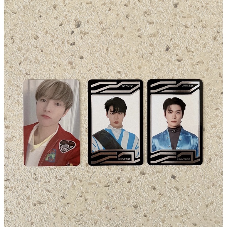 NCT Universe Renjun Pizza Doyoung Jaehyun Universe Card