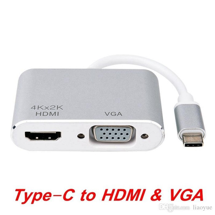 usb type c 3.1 to hdTV vga converter adapter