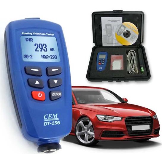 

Paint Coating Thickness Gauge DT-156 - Ukur ketebalan cat