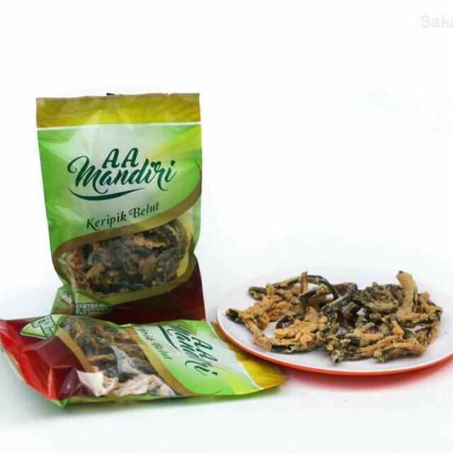 

Keripik Belut Enak 100gr