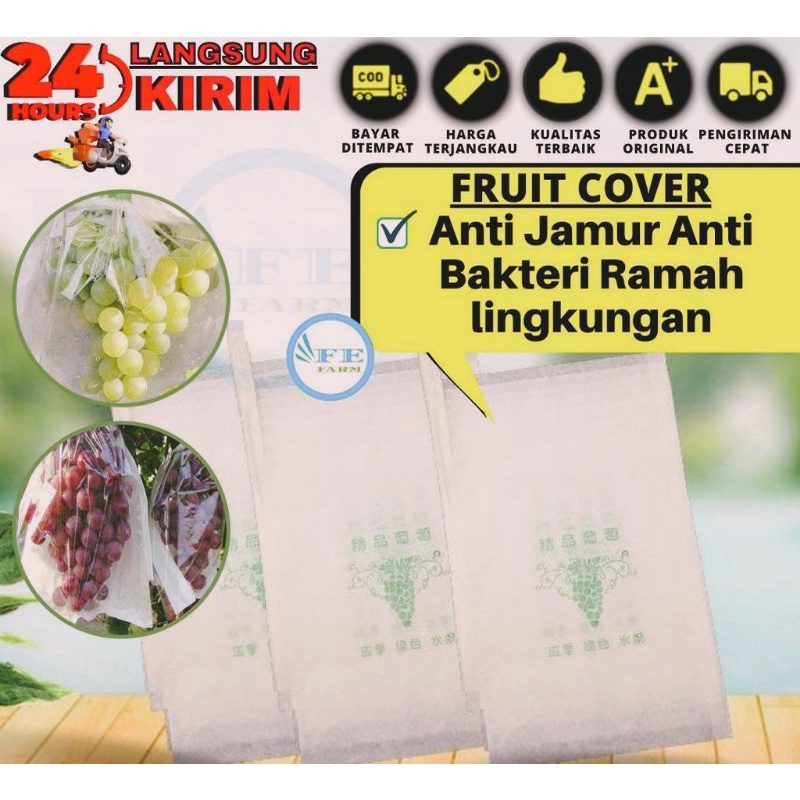 bungkus buah anggur / fruit cover dan buah lainya