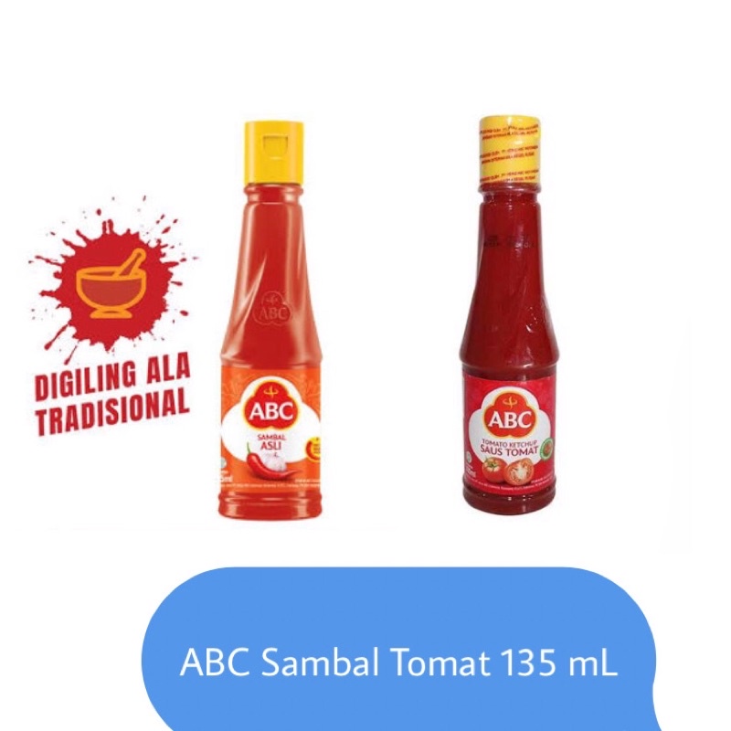 ABC Sambal / Tomat Botol 135 mL