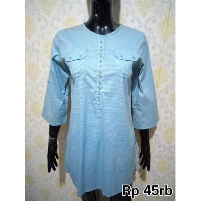 Jual Rugi Blouse Katun