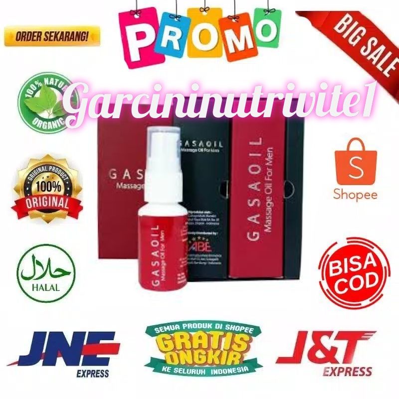 GASAOIL ABE GASA OIL MASSAGE OIL FOR MEN ORIGINAL 20 ML