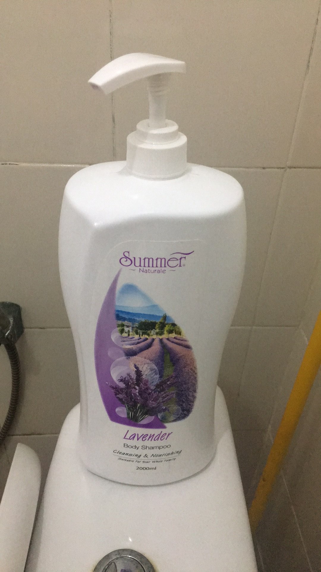 Sabun Summer Naturale Lavender Body Shampoo 2 Liter / Soap / Import Malaysia