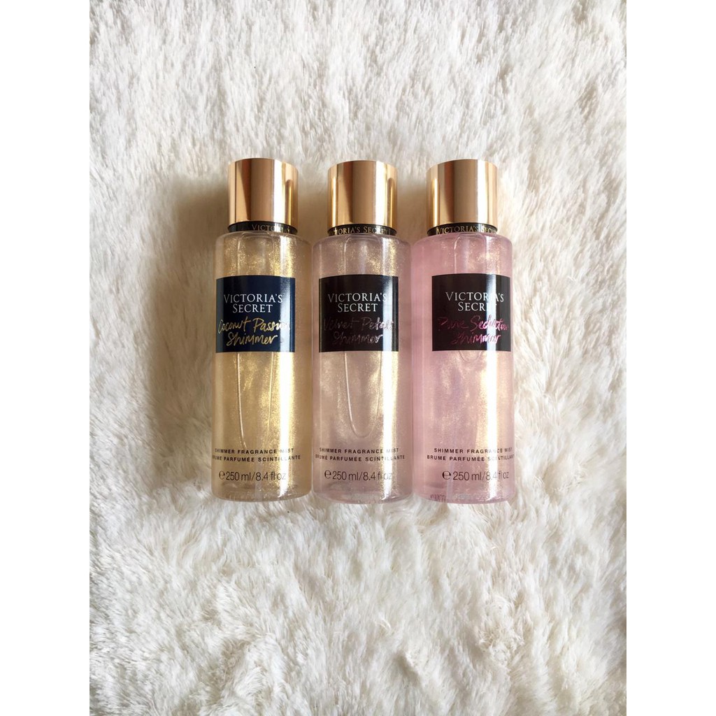 Victoria's Secret VS SHIMMER Body Mist 250 ml Bare Vanilla Velvet