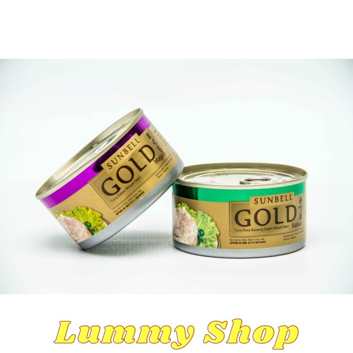 

Da202X6 Sunbell Gold 200 Gram Tuna Kaleng Rasa Katsuo Dan Maguro 200 Gram - Katsuo Hijau Xa20X1