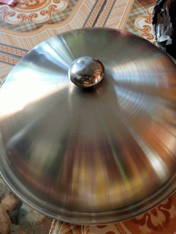 Tutup Wajan Stainless 38cm Rosh - Wok Cover Sts 38