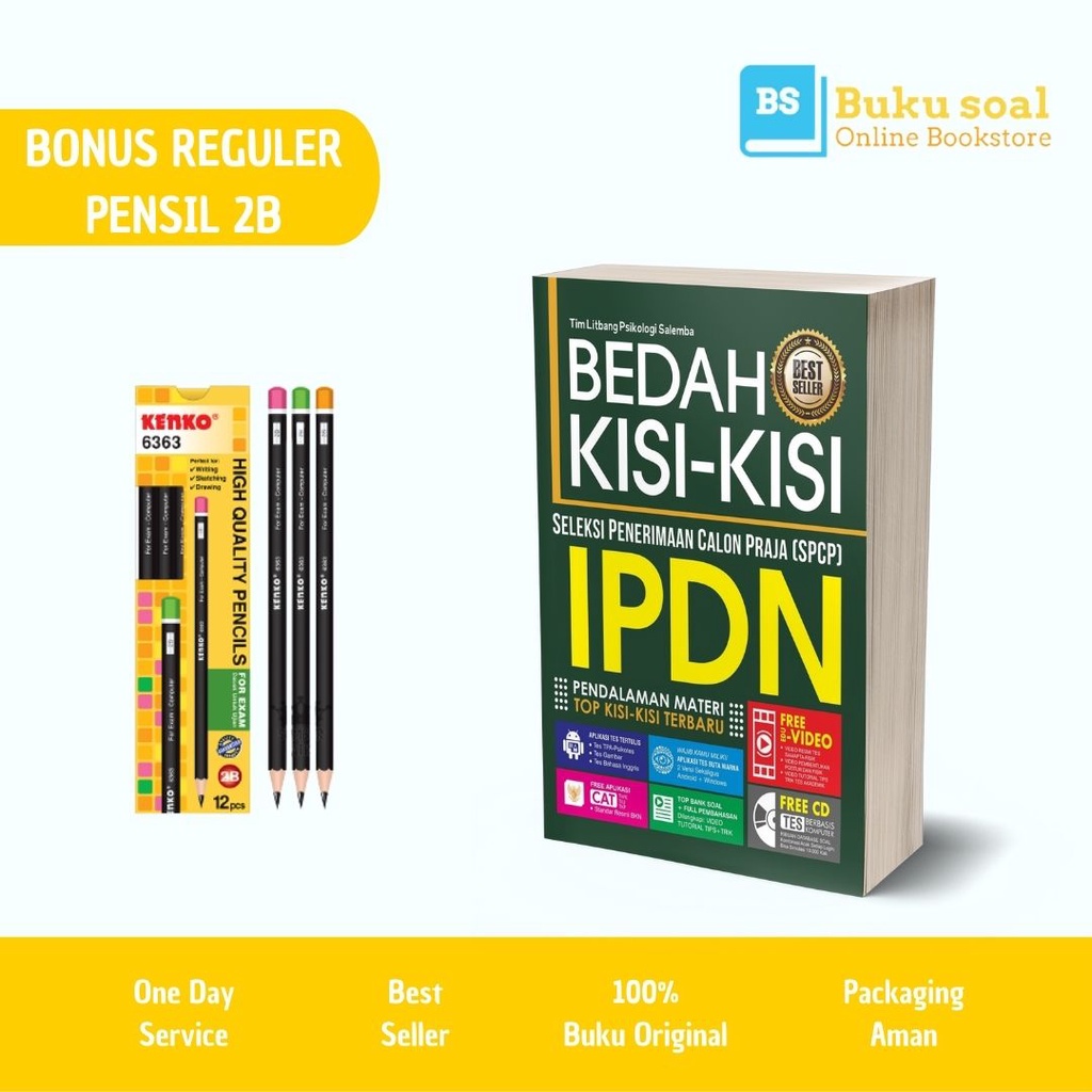 Buku IPDN: BEDAH KISI2 SPCP IPDN (Original 100%)