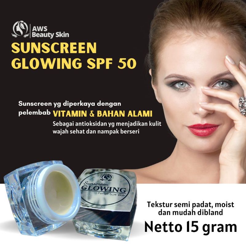 AWS beauty skin "sunscreen glowing"