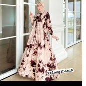 Terbaru Gamis Twill Ori Candi Mekar Busui Friendly Gamis Twill Twill Pelangi