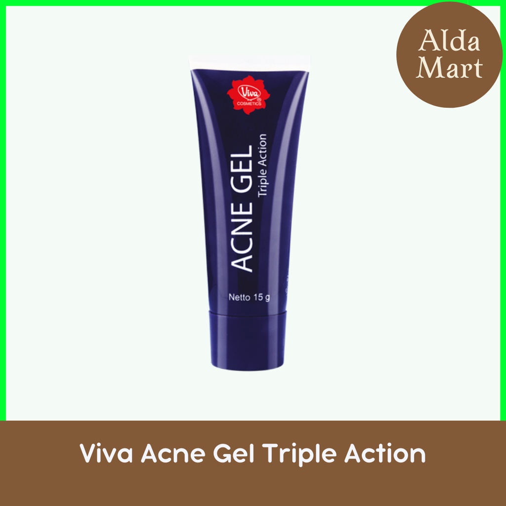 VIVA Acne Gel Triple Action Obat Totol Jerawat Acne Prone Skin