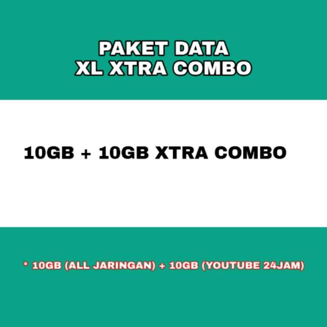 Paket data xl xtra combo paket extra combo kartu xl