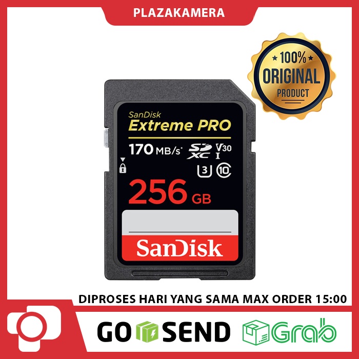 SanDisk 256GB Extreme PRO UHS-I SDXC Memory Card