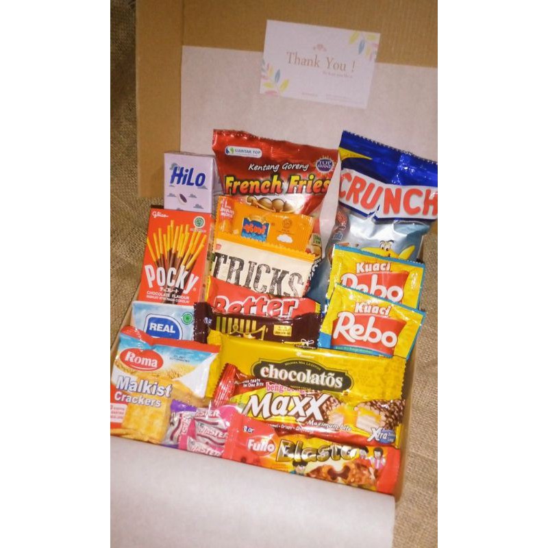 

SNACKBOX JUMBO - Termurah! - Kado Ulang Tahun -