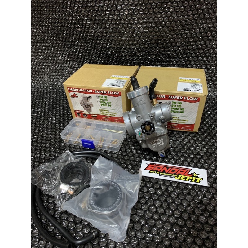 KARBU GARBU KARBURATOR PE 28 30 BRT SUPER FLOW ORIGINAL BRT
