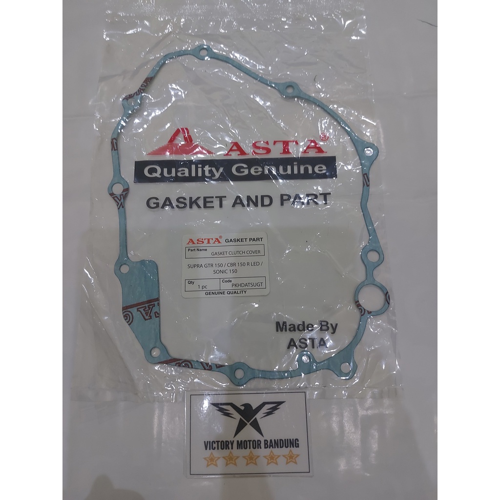 Paking Kopling Asta Gasket Paking Kanan Kopling Supra GTR 150 Sonic 150 Cbr 150 Led Cb 150 Led BERKU