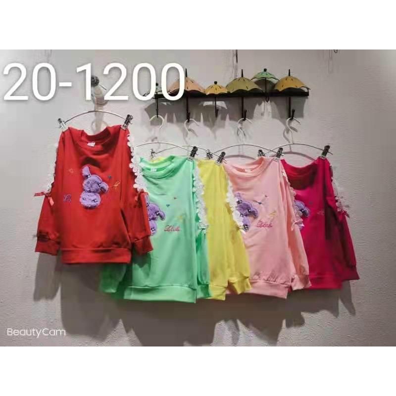 Sweater Anak Perempuan//Sweater Import Usia 3-6tahun