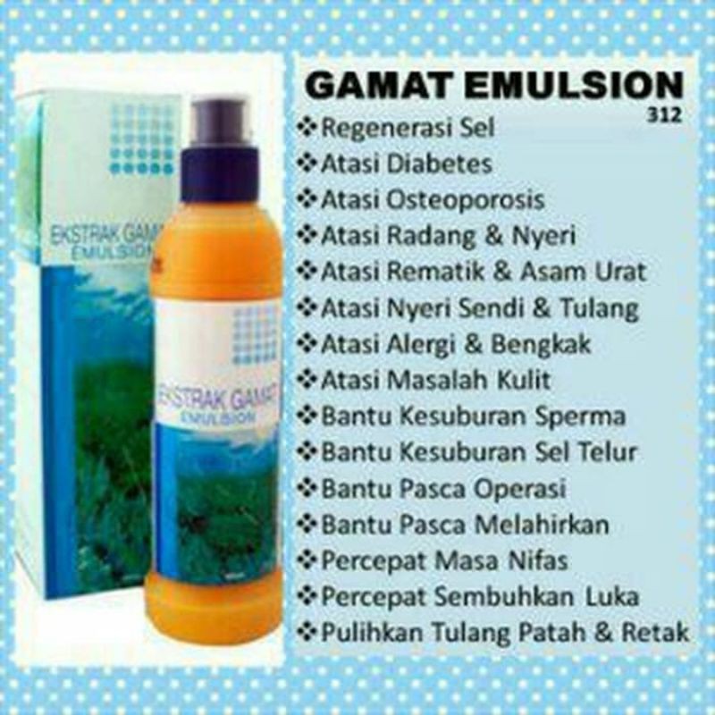Gamat Ekstrak Emulsion