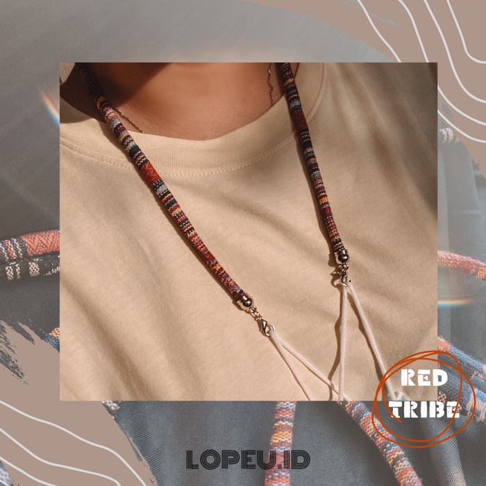 

Bagus Strap Masker Lopeu Red Tribal Promo