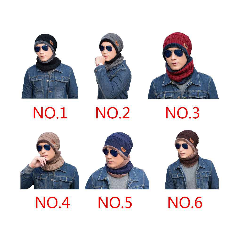 TOPI KUPLUK PRIA DEWASA BAHAN RAJUT TOPI MUSIM DINGIN PENDAKI GUNUNG W18