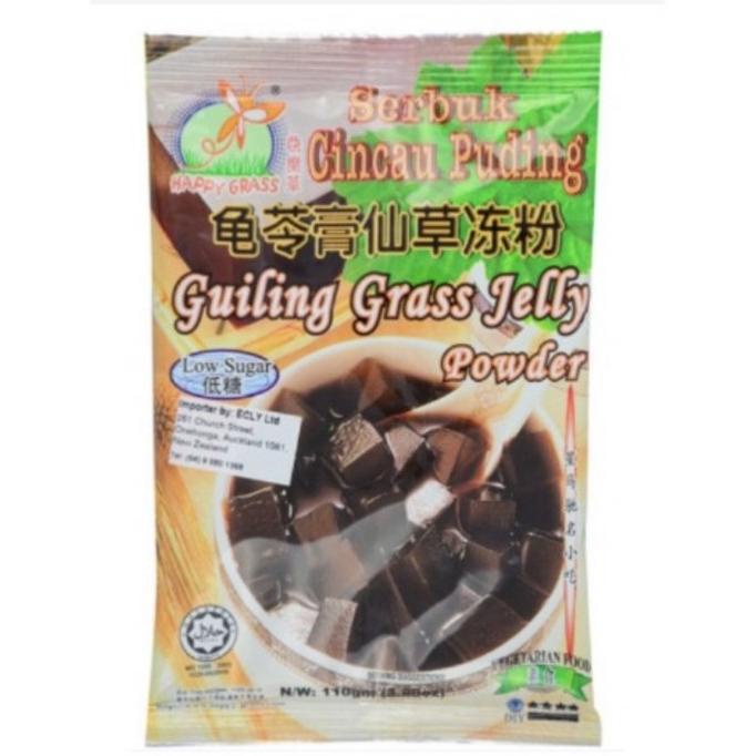

Ready oke] Guiling grass jelly powder /serbuk cincau puding happy gras