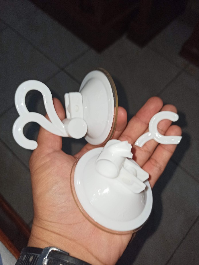 Rak Gantung Handuk Tempel Kamar Mandi 8 Hook Pengait